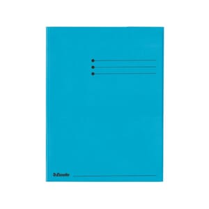 KLAFFMAPPE A4 BLÅ 250G
