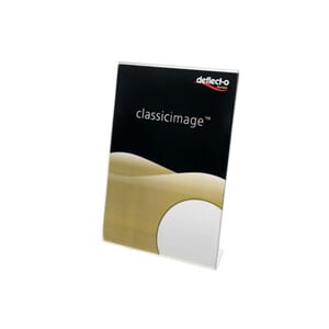 MENYHOLDER  A4 SKRÅ KLAR