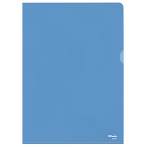 PLASTOMSLAG A4 PREM.BLÅ(100)