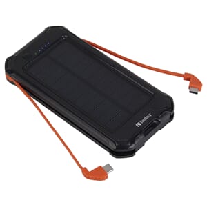 POWERBANK SOLAR SANDBERG SORT 3 I 1 10000mAh