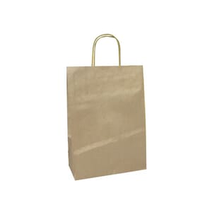 GAVEPOSE KRAFT 18X7X24CM M/HÅNDTAK (25)