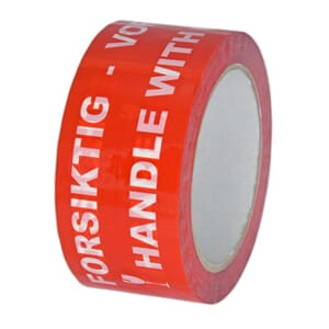 EMBALLASJETAPE PP133 50MMX66M FORSIKTIG