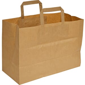 BÆREPOSE PAPIR 35X17X25CM 17L BRUN (250) STENQVIST