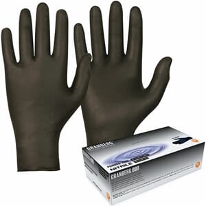 ENGANGSHANSKE NITRIL SORT XXL (100)