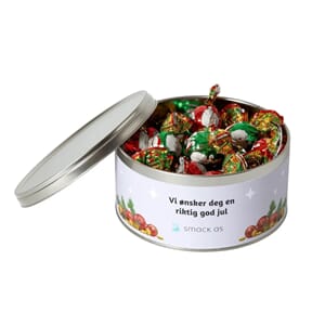 METALLBOKS MED LAICA SJOKOLADEKULER 400GR