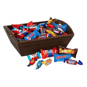 TRAU MED INNPAKKENDE SJOKOLADEBITER 1,5KG