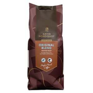 KAFFE ORIGINAL BLEND HELE BØNNER 1KG ARVID NORDQUIST