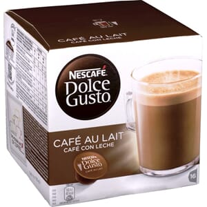 KAFFE DOLCE GUSTO CAFE AU LAIT 16 KAPSLER
