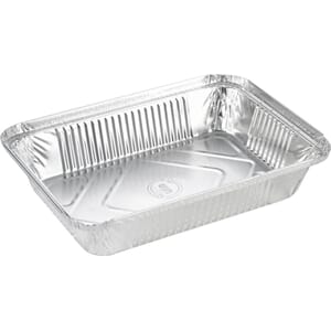 ALUMINIUMSFORM M/LOKK 930ML (50) 214X151X38 PLUS PACK