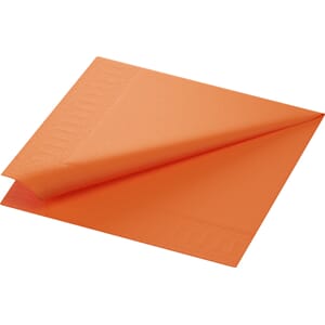 SERVIETT DUNI 3L 40CM SUN ORANGE(125)
