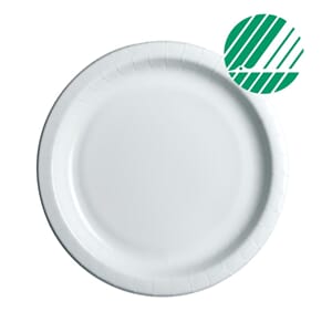 TALLERKEN 18CM (50) PLASTFRI SVANEMERKET