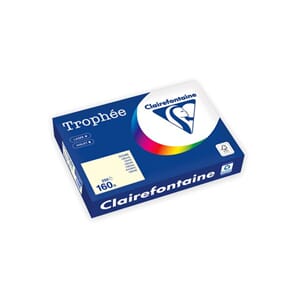 KOPIPAPIR TROPHEE A4 160G KREM (250)