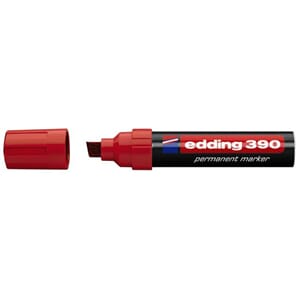 MERKEPENN EDDING 390 RØD