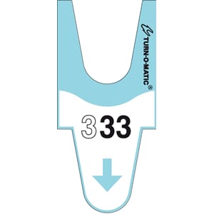 METO KØBILLETTER T90 BLÅ 6RL A'4000