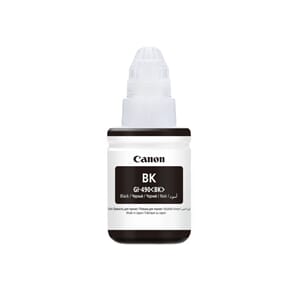 BLEKK CANON GI-490 BK EMB SORT FLASKE