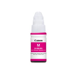 BLEKK CANON GI-490 M MAGENTA FLASKE