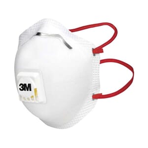 STØVMASKE 3M M/VENTIL KLASSE FFP3 (10)