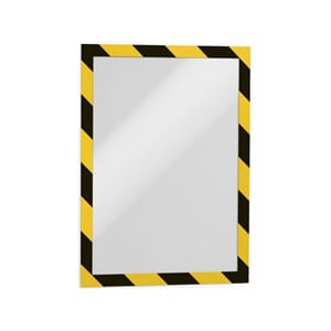 DURAFRAME A4 SECURITY GUL OG SORT (2)