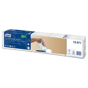DISPENSERSERVIETT TORK N10 2L HVIT (500)