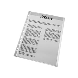 PLASTLOMME ESSELTE A4 SIDEÅPNING38MY(10)