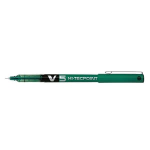 ROLLERPENN PILOT HI-TECPOINT V5 GRØNN