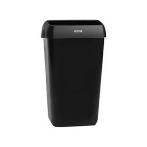 AVFALLSBØTTE KATRIN MED LOKK 25L SORT