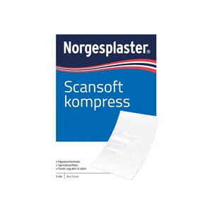 KOMPRESS SCANSOFT 7,5CM X 5