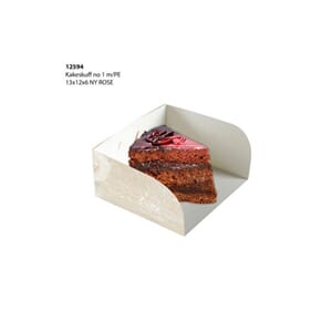 KAKESKUFF PE-BELAGT 13X12X6CM ROSE (500