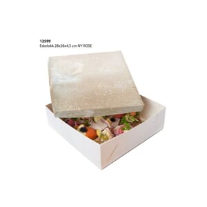 KAKEESKE LOKK 330X330X45MM NY ROSE (100