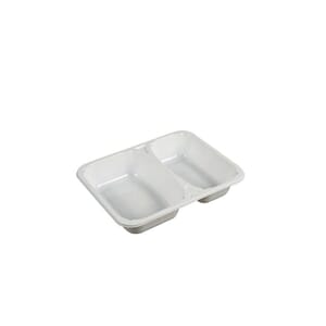 PLASTBEGER 1065ML 2ROMS CPET HVIT (360)
