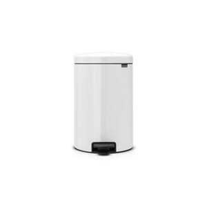 PEDALBØTTE BRABANTIA 20L HVIT