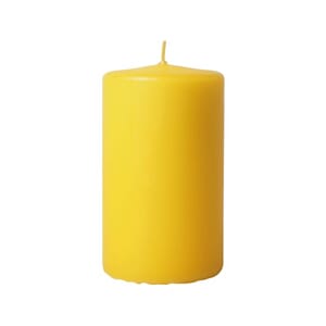 KUBBELYS DIANA 7X12CM GUL