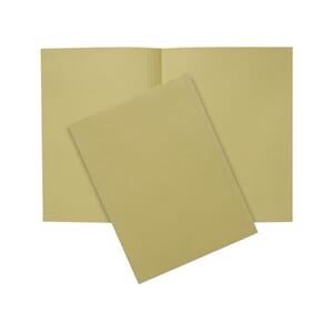 AKTOMSLAG A4 DBL M/KANT 150G GUL (100)