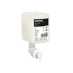 SJAMPO OG DUSJSÅPE KATRIN  0,5L