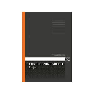 FORELESNINGSHEFTE EMO A4 70G 24BL LIN M