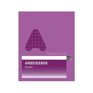 ARBEIDSBOK EMO 17X21 80G 24BL 10X10 RUT