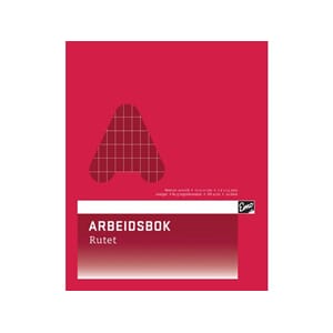 ARBEIDSBOK EMO 17X21 80G 24BL 7X11,5 RU