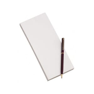 RESEPTBLOKK EMO 9,5X21CM 100BL ULINJERT