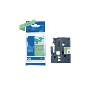 TAPE BROTHER TZERM54 GULL/MINTGRØNT 24MM