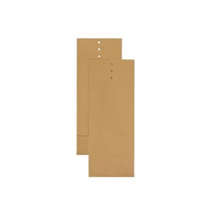 PRØVEPOSE 120X305X50MM BRUN 120G (250)