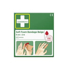 BANDASJE CEDERROTH SOFT FOAM 2M BEIGE