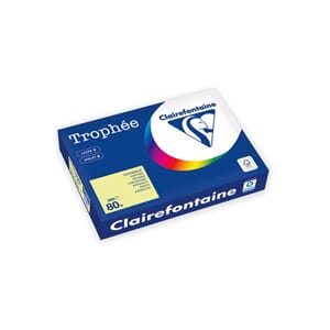 KOPIPAPIR TROPHEE A4 80G SITRONGUL (500)