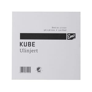 KUBE EMO 98X98MM LIMT 500 BLAD ULINJERT