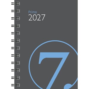 KALENDER 2027 7.SANS PRIMO REFILL, SP, KA GRÅ