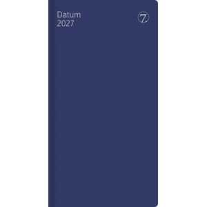 KALENDER 2027 7.SANS DATUM, INNB KARTONG BLÅ