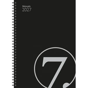 KALENDER 2027 7.SANS NOVUM, SPIRALISERT PP SORT