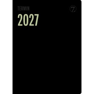 KALENDER 2027 7.SANS TERMIN TREND, INNB SKINNIM. SORT