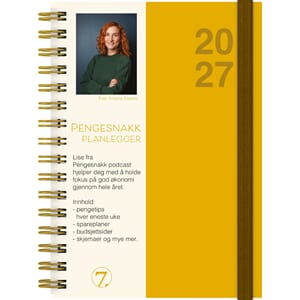 KALENDER 2027 7.SANS PENGESNAKK - ÅRET RUNDT SPIRALISERT KRT