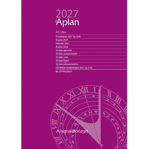 KALENDER 2027 APLAN A5 UKE ÅRSSETT