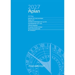 KALENDER 2027 APLAN A5 DAG ÅRSSETT